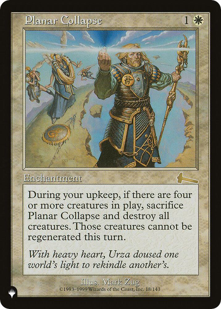 Planar Collapse (18/143) [The List]