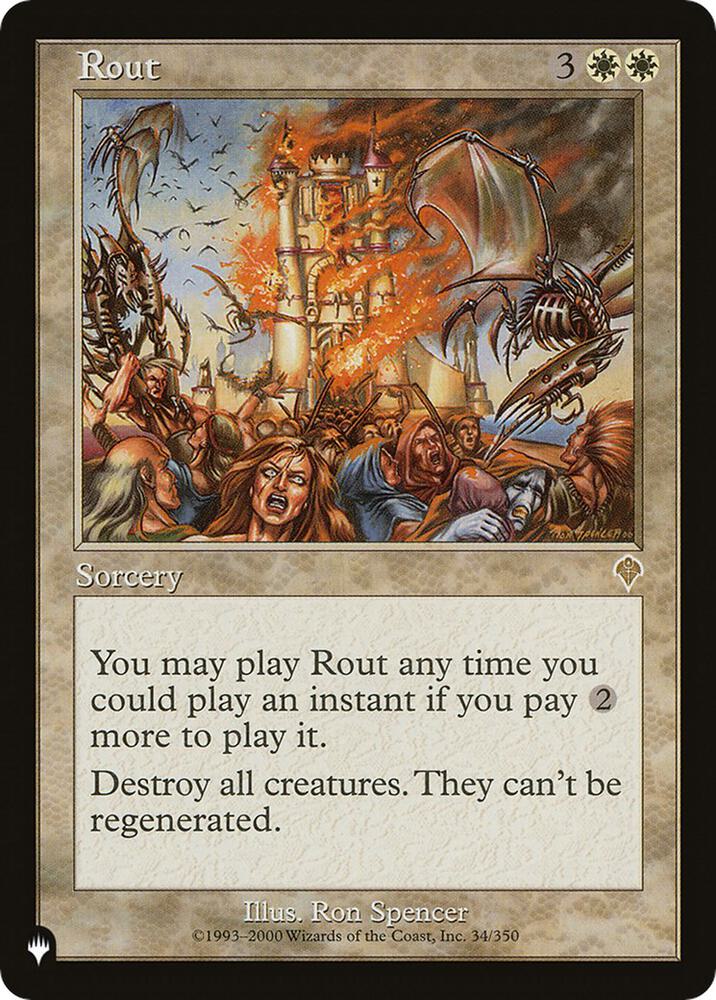 Rout (INV) (34/350) [The List]