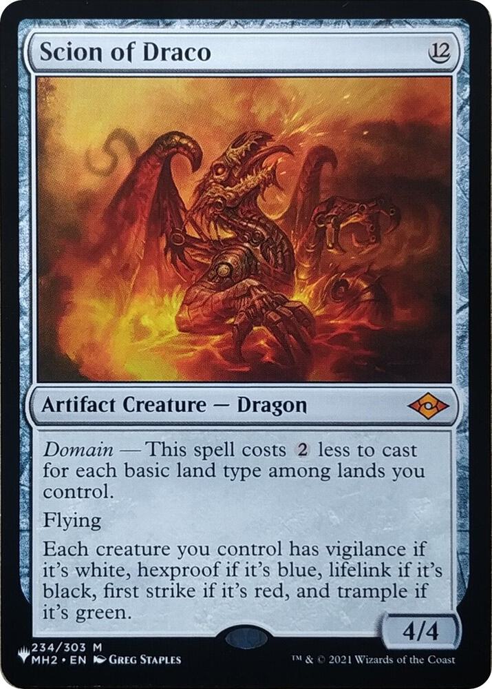 Scion of Draco (234/303) [The List]
