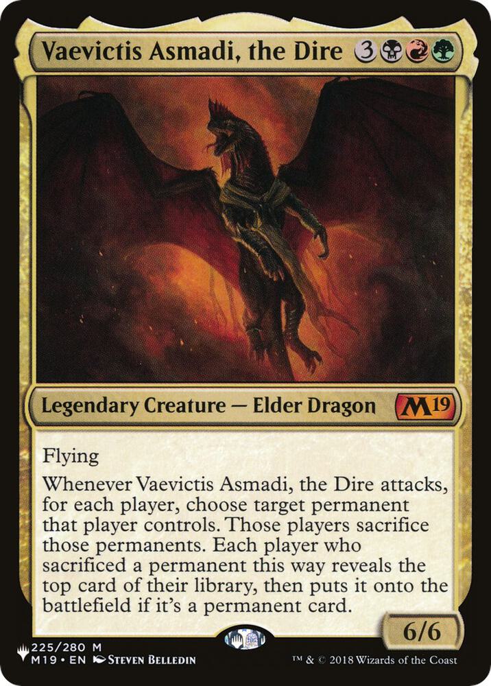 Vaevictis Asmadi, the Dire (225/280) [The List]