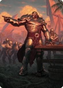 Karn, Living Legacy Art Card (1/81) [Dominaria United Art Series]