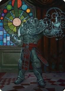 Karn, Living Legacy Art Card (2/81) [Dominaria United Art Series]