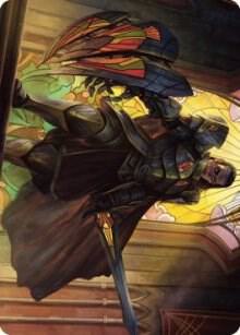 Benalish Sleeper Art Card (4) [Dominaria United Art Series]