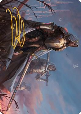 Danitha, Benalia's Hope Art Card (Gold-Stamped Signature) (6) [Dominaria United Art Series]