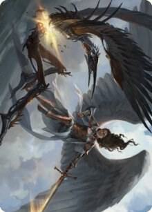 Destroy Evil Art Card (7) [Dominaria United Art Series]