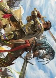 Join Forces Art Card (9) [Dominaria United Art Series]