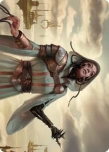 Phyrexian Missionary Art Card (11) [Dominaria United Art Series]