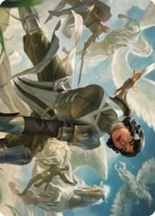 Resolute Reinforcements Art Card (13) [Dominaria United Art Series]