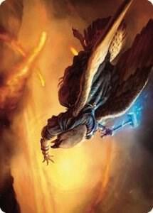 Battlewing Mystic Art Card (14) [Dominaria United Art Series]