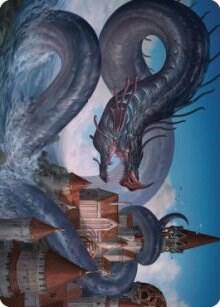 Tolarian Terror Art Card (18) [Dominaria United Art Series]