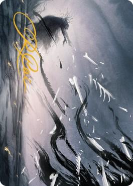 Shadow Prophecy Art Card (Gold-Stamped Signature) (25) [Dominaria United Art Series]