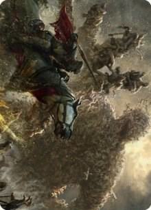 Writhing Necromass Art Card (27) [Dominaria United Art Series]