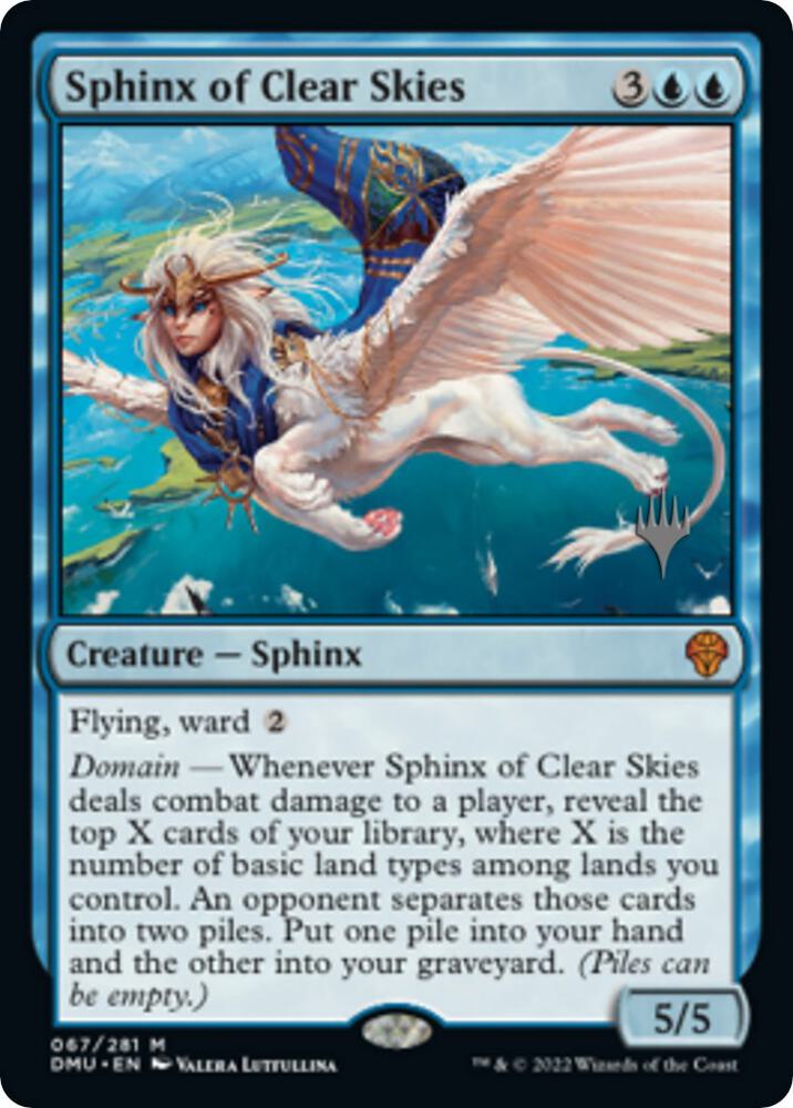 Sphinx of Clear Skies (67) [Dominaria United Promos]