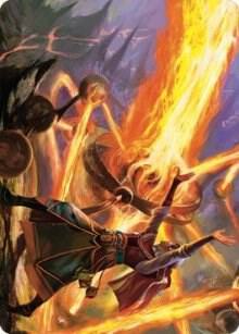 Ghitu Amplifier Art Card (32) [Dominaria United Art Series]
