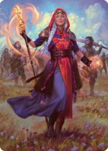 Jaya, Fiery Negotiator Art Card (34/81) [Dominaria United Art Series]