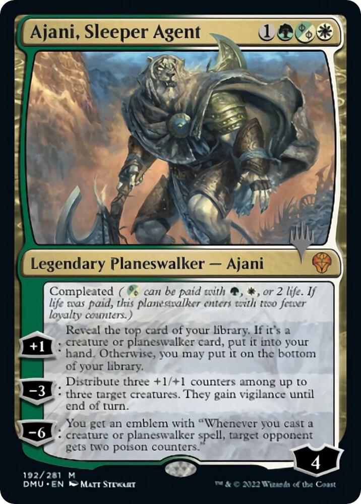 Ajani, Sleeper Agent (192) [Dominaria United Promos]