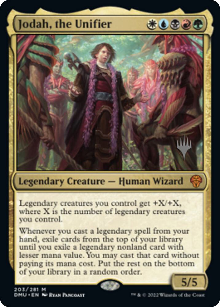 Jodah, the Unifier (203) [Dominaria United Promos]