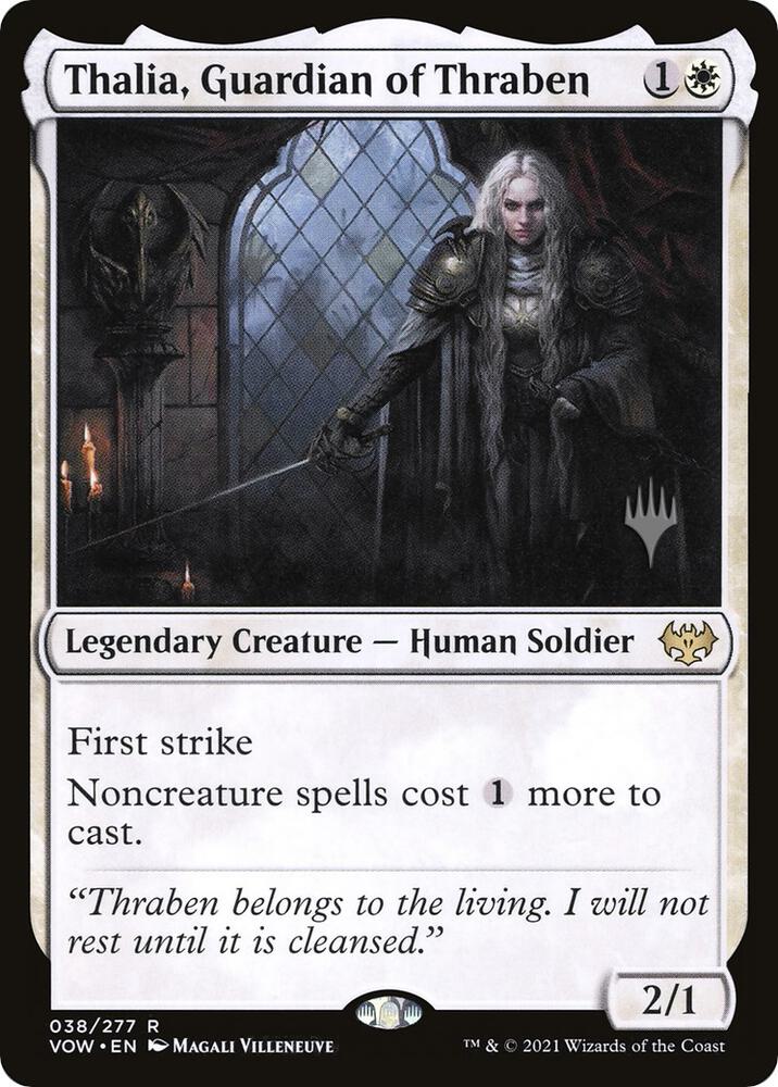 Thalia, Guardian of Thraben (38) [Dominaria United Promos]