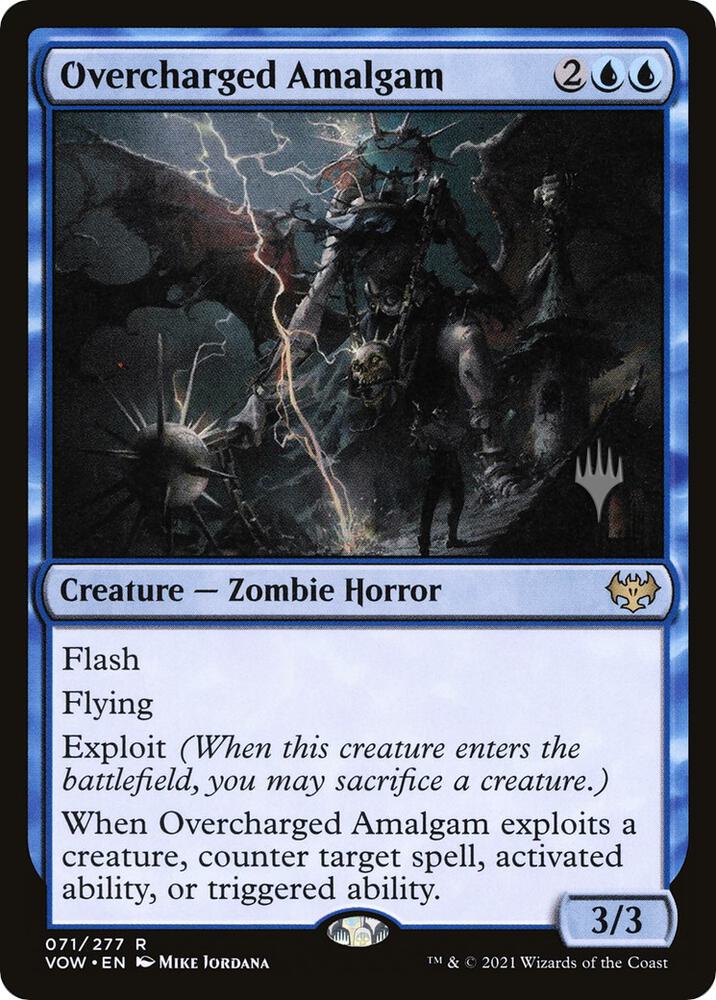 Overcharged Amalgam (71) [Dominaria United Promos]