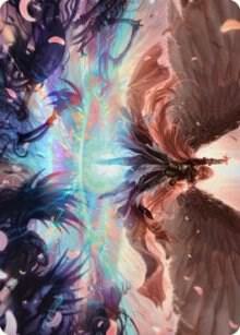Iridian Maelstrom Art Card (47) [Dominaria United Art Series]