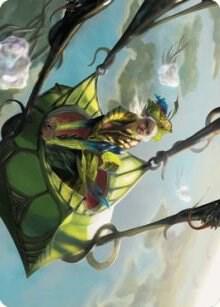 Nael, Avizoa Aeronaut Art Card (51) [Dominaria United Art Series]