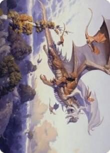 Rith, Liberated Primeval Art Card (52) [Dominaria United Art Series]