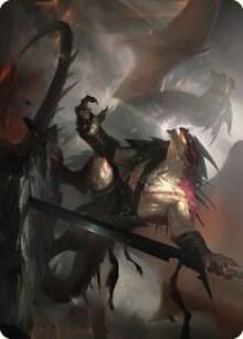 Rivaz of the Claw Art Card (53) [Dominaria United Art Series]