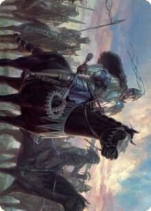 Shanid, Sleepers' Scourge Art Card (54) [Dominaria United Art Series]