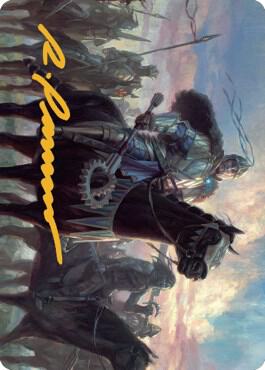 Shanid, Sleepers' Scourge Art Card (Gold-Stamped Signature) (54) [Dominaria United Art Series]