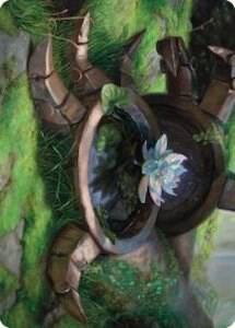 Timeless Lotus Art Card (57) [Dominaria United Art Series]