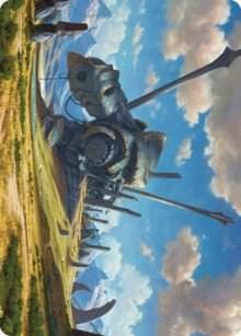 Plains Art Card (62/81) [Dominaria United Art Series]