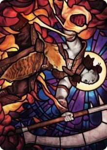 Garna, Bloodfist of Keld Art Card (71) [Dominaria United Art Series]