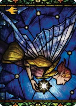 Ivy, Gleeful Spellthief Art Card (Gold-Stamped Signature) (72) [Dominaria United Art Series]