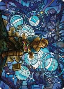 Raff, Weatherlight Stalwart Art Card (76) [Dominaria United Art Series]