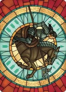Tori D'Avenant, Fury Rider Art Card (78) [Dominaria United Art Series]