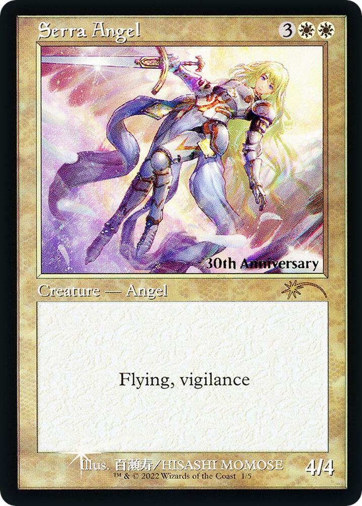 Serra Angel (Retro Frame) (1) [30th Anniversary Promos]
