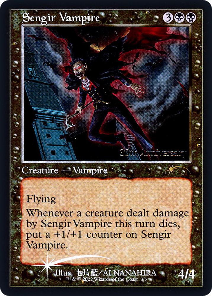 Sengir Vampire (Retro Frame) (3) [30th Anniversary Promos]