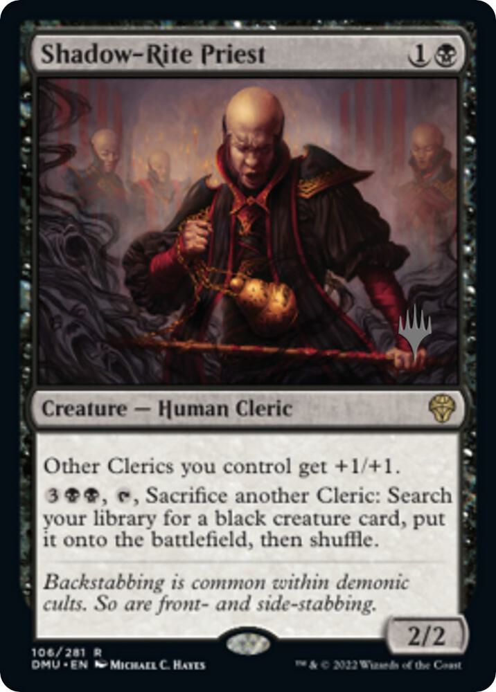 Shadow-Rite Priest (106) [Dominaria United Promos]