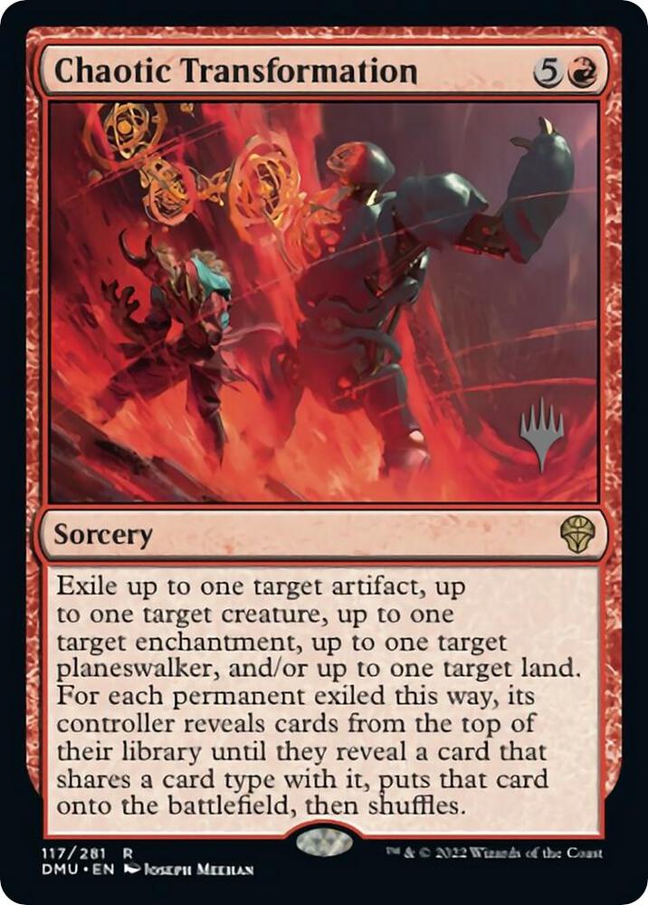 Chaotic Transformation (117) [Dominaria United Promos]