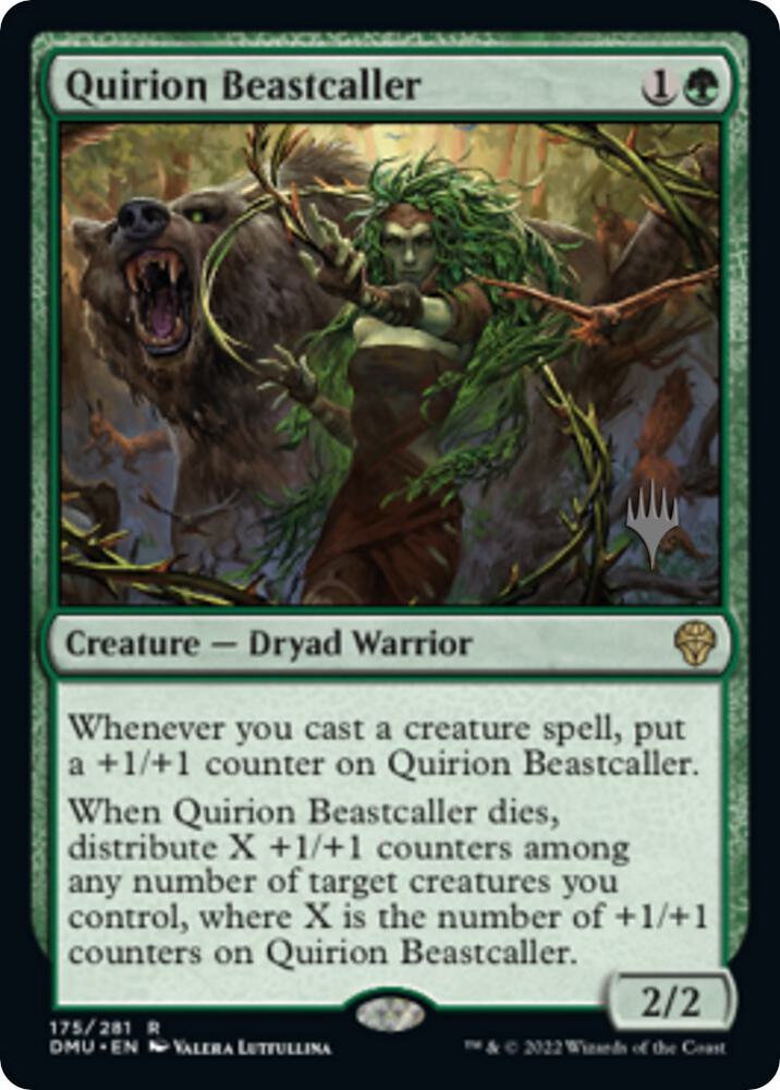 Quirion Beastcaller (175) [Dominaria United Promos]