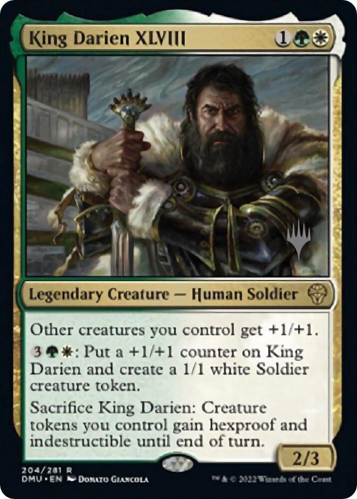 King Darien XLVIII (204) [Dominaria United Promos]