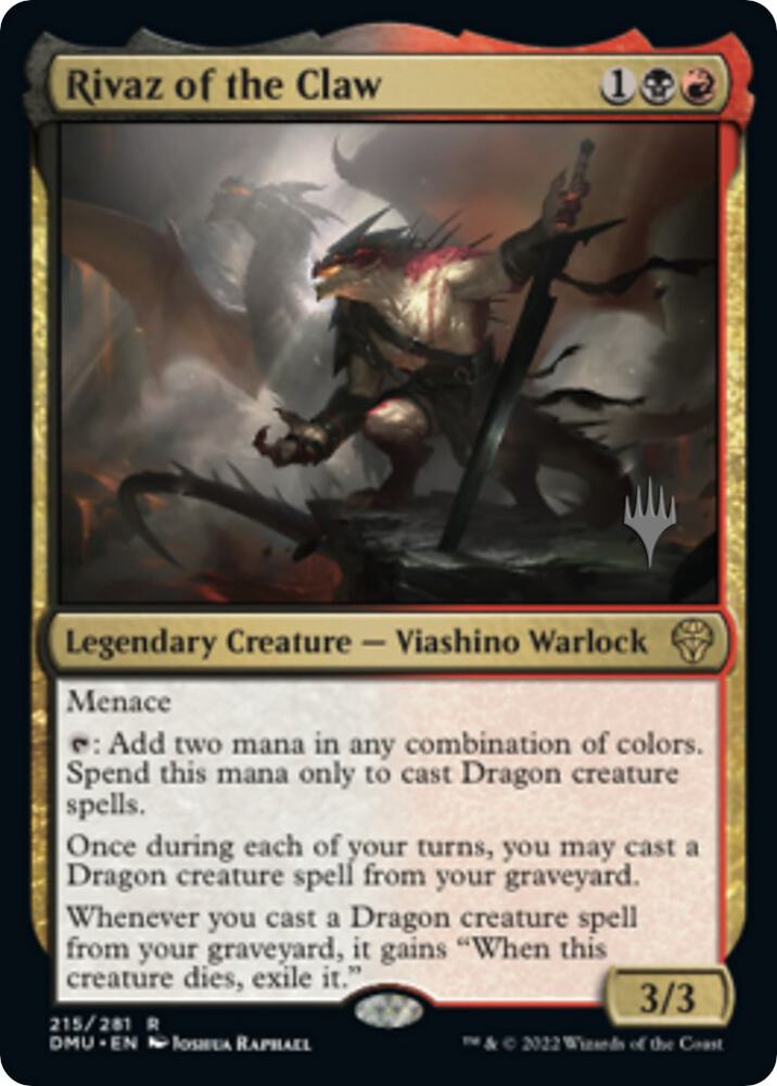 Rivaz of the Claw (215) [Dominaria United Promos]