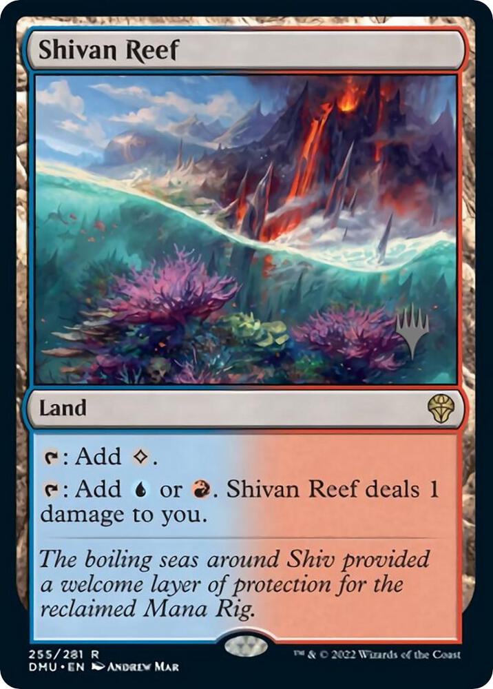 Shivan Reef (255) [Dominaria United Promos]