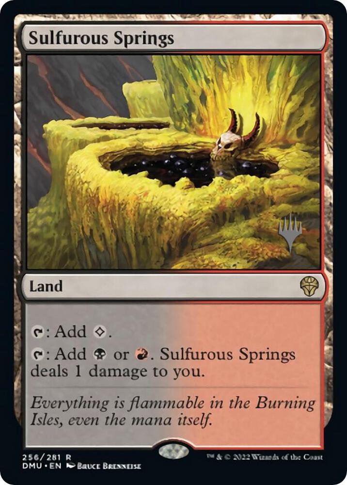 Sulfurous Springs (256) [Dominaria United Promos]