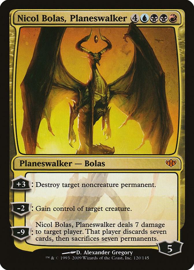 Nicol Bolas, Planeswalker (120) [Conflux]