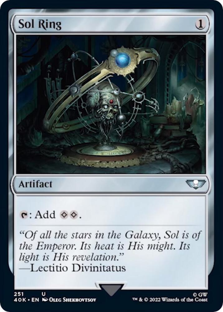 Sol Ring (251) [Warhammer 40,000 Commander]
