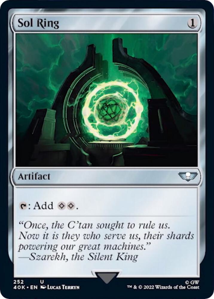 Sol Ring (252) [Warhammer 40,000 Commander]