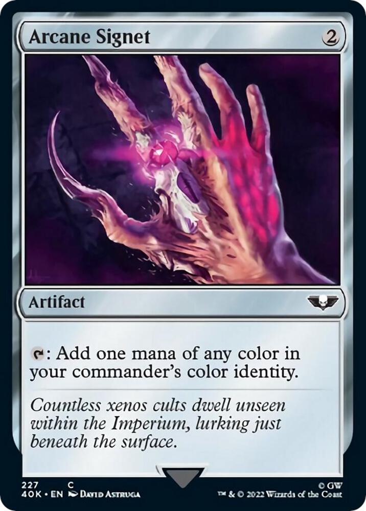 Arcane Signet (227) [Warhammer 40,000 Commander]