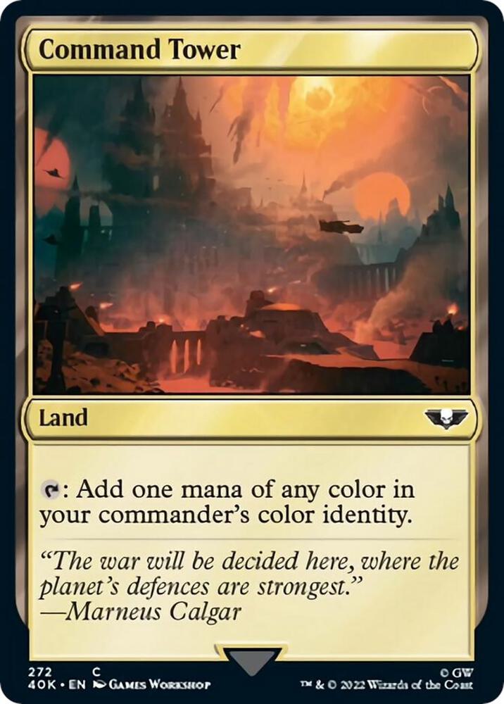 Command Tower (272) [Warhammer 40,000 Commander]