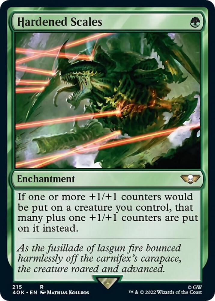 Hardened Scales (215) [Warhammer 40,000 Commander]
